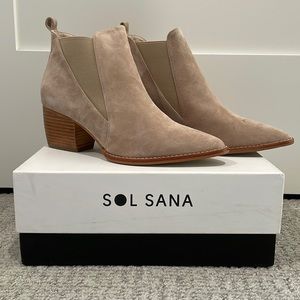 Suede Solsana Bootie